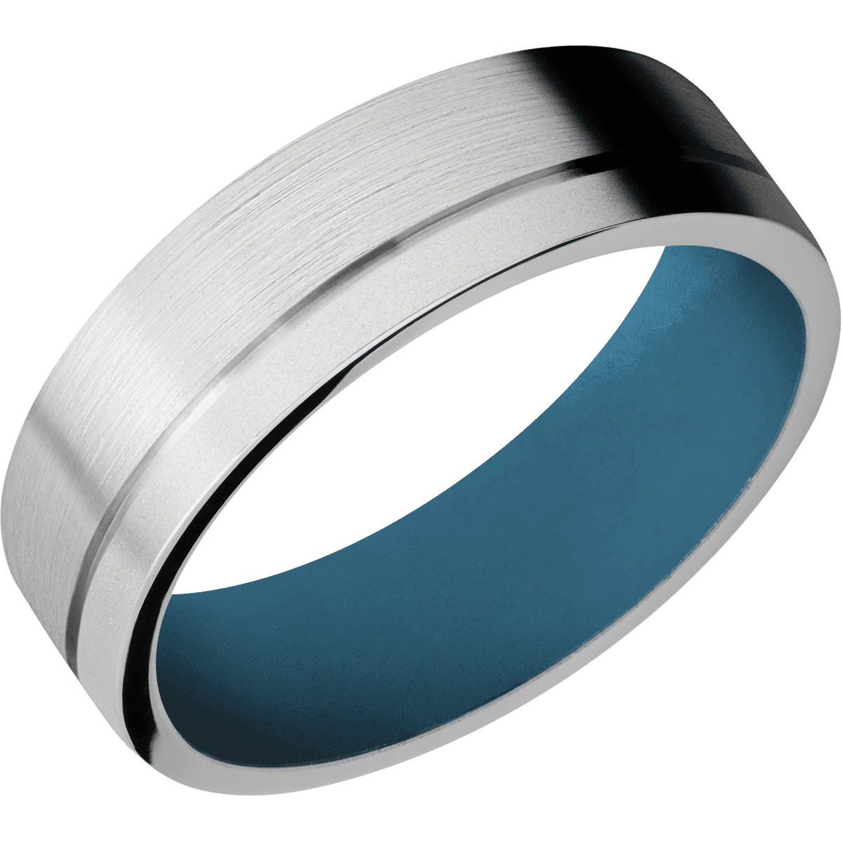 Cobalt Chrome + Satin , Bead Finish + Royal Blue - Image 2