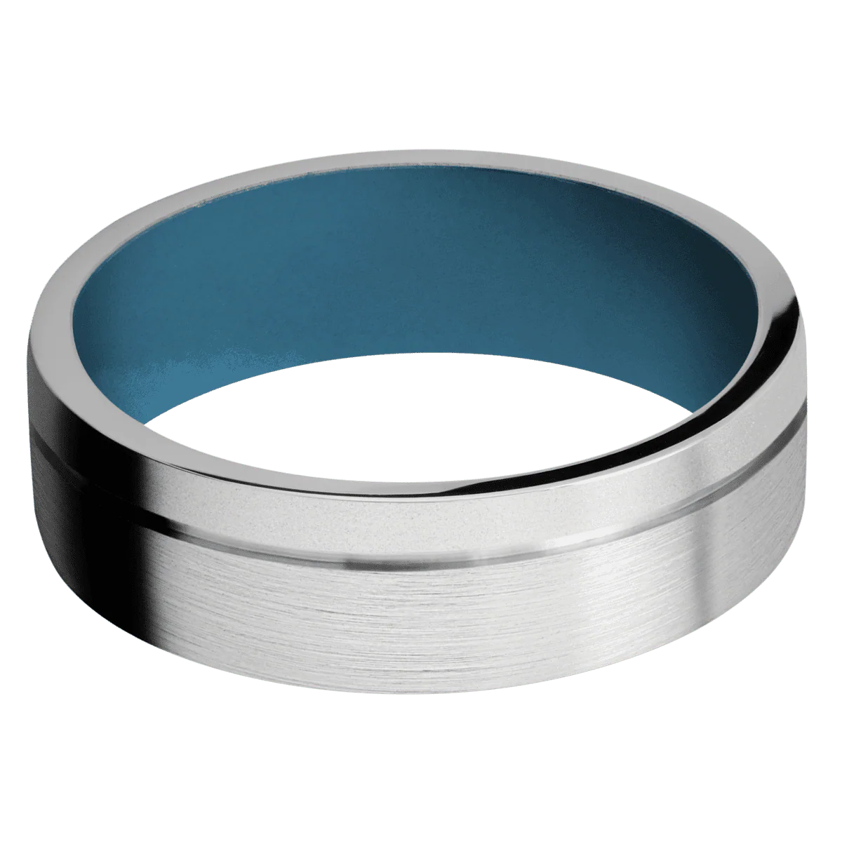 Cobalt Chrome + Satin , Bead Finish + Royal Blue - Image 3