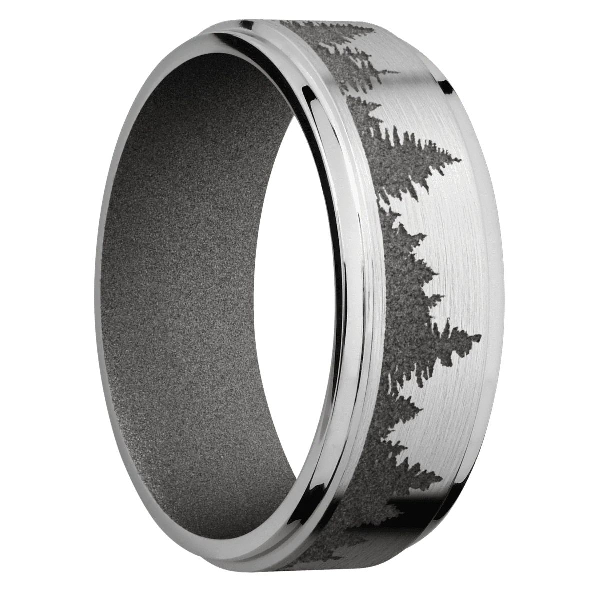 Cobalt Chrome + Satin , Polish Finish + Gun Metal Grey