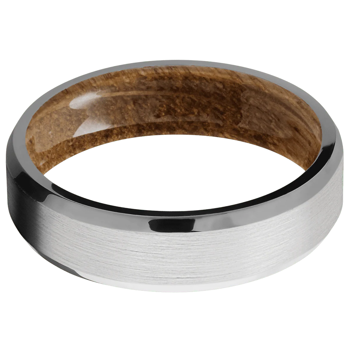 Cobalt Chrome + Satin , Polish Finish + Whiskey Barrel - Image 3