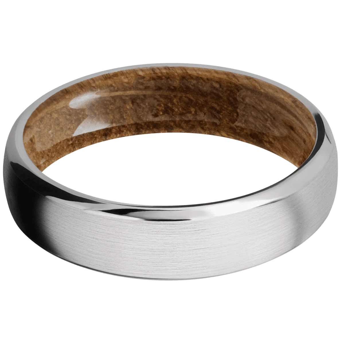 Cobalt Chrome + Satin , Polish Finish + Whiskey Barrel - Image 3