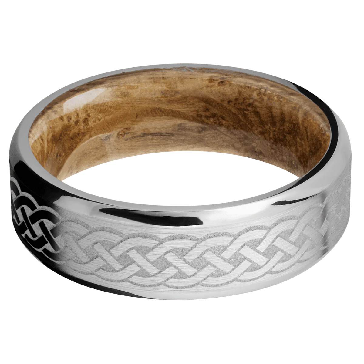 Cobalt Chrome + Satin , Polish Finish + Whiskey Barrel - Image 3