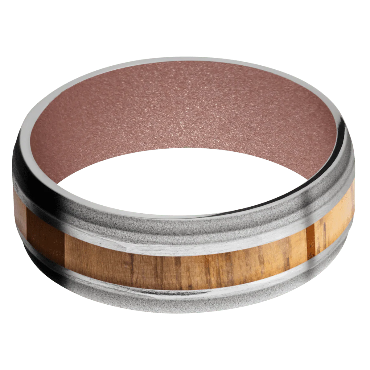 Cobalt Chrome + Treebarkh , Sand Finish + Rose Gold - Image 3