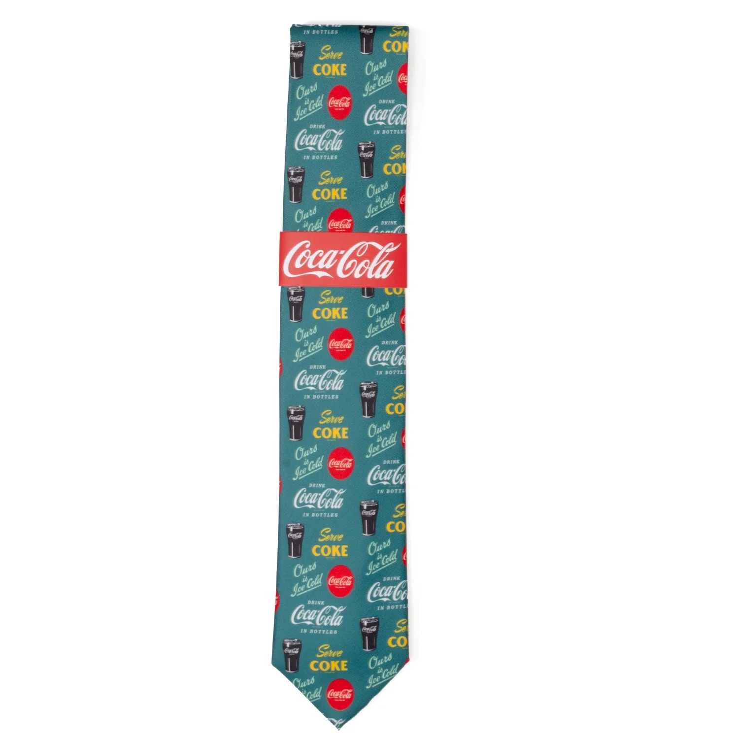 Coca-Cola Green Men's Tie - Image 6