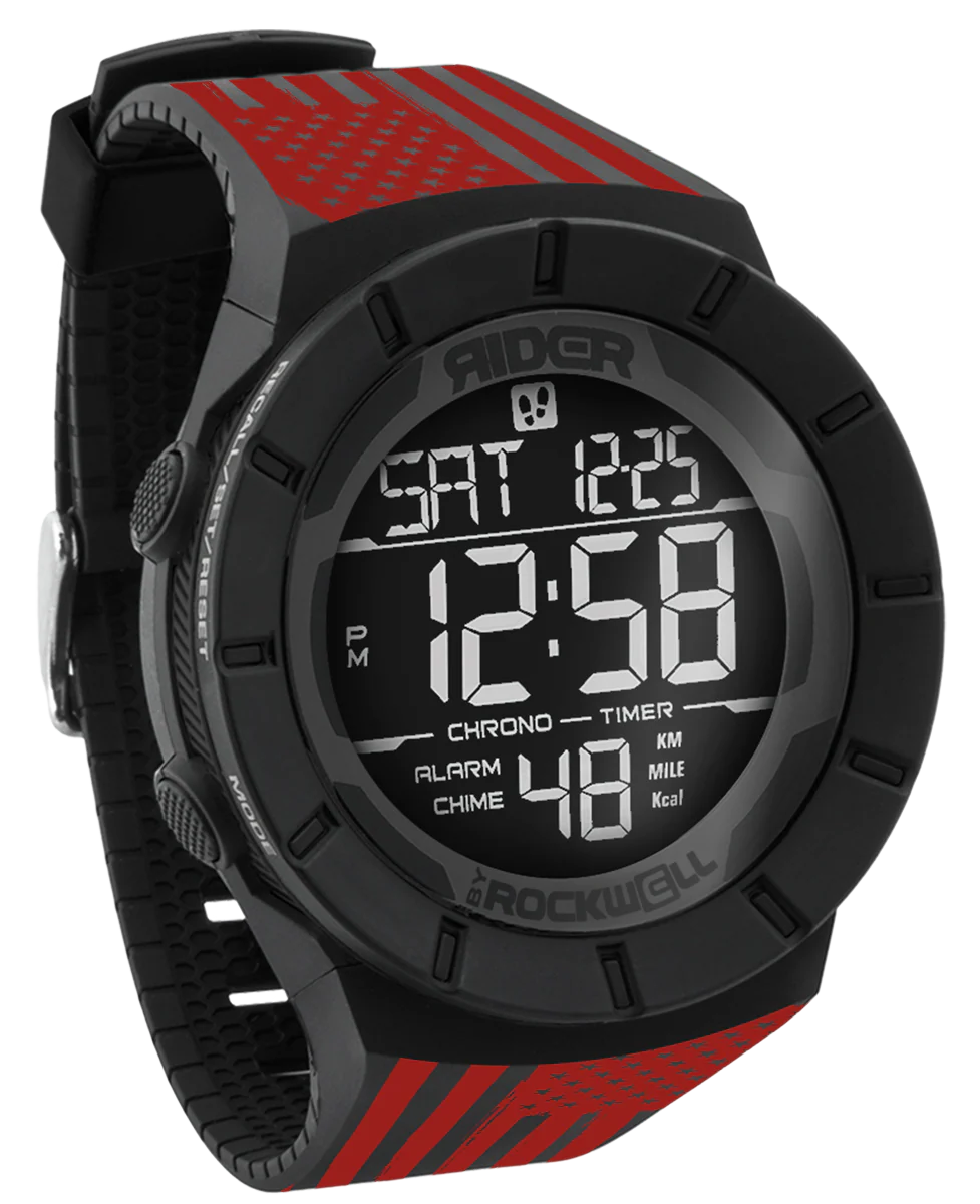 Coliseum Fit™ Assault - Red Edition (Phantom Black) Watch - Image 4