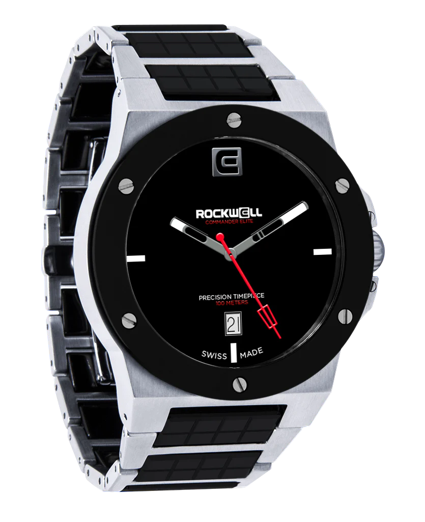 Commander Elite Tier 1 Edition (Silver/Black Ceramic) Watch - Image 3