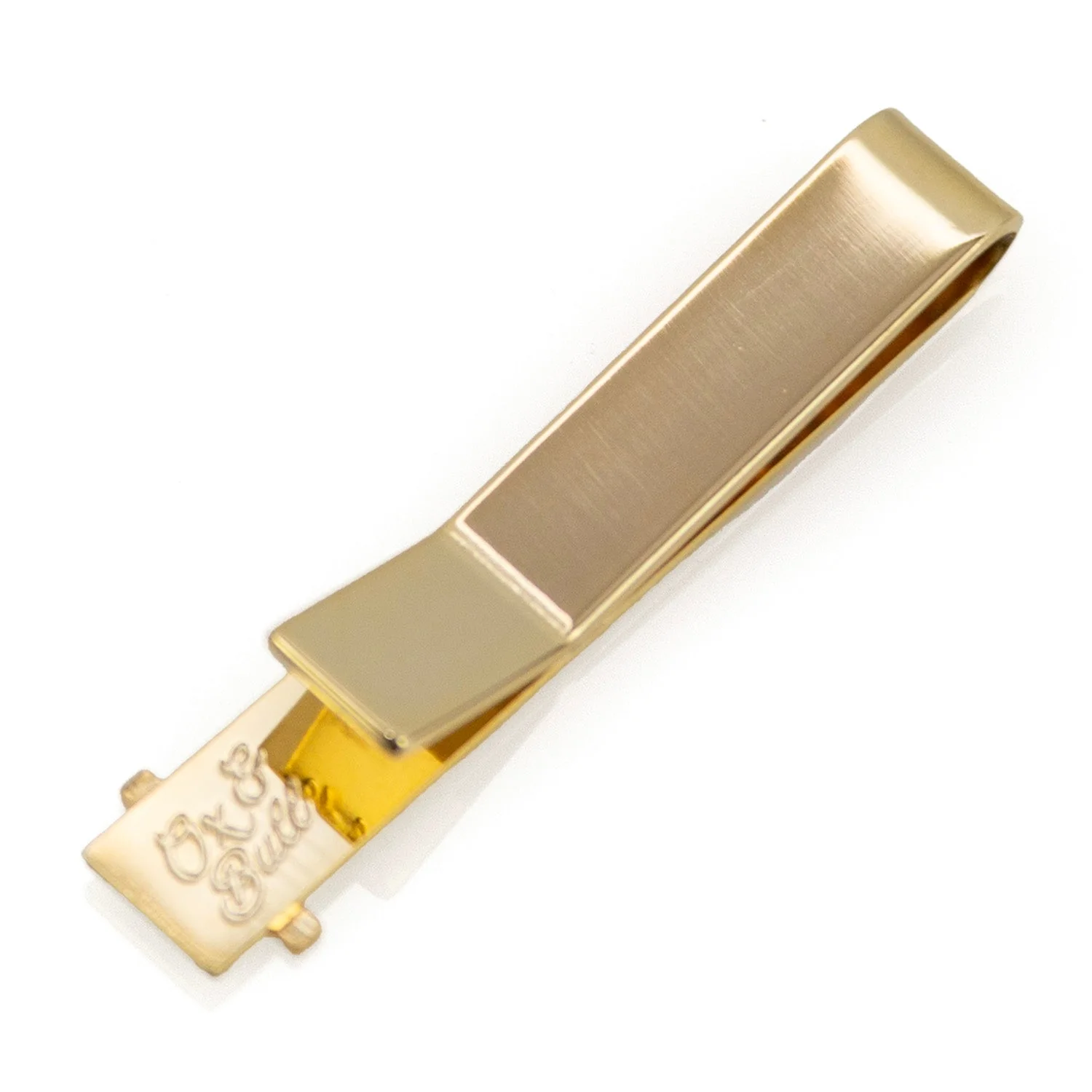 Cross Gold Tie Bar - Image 2