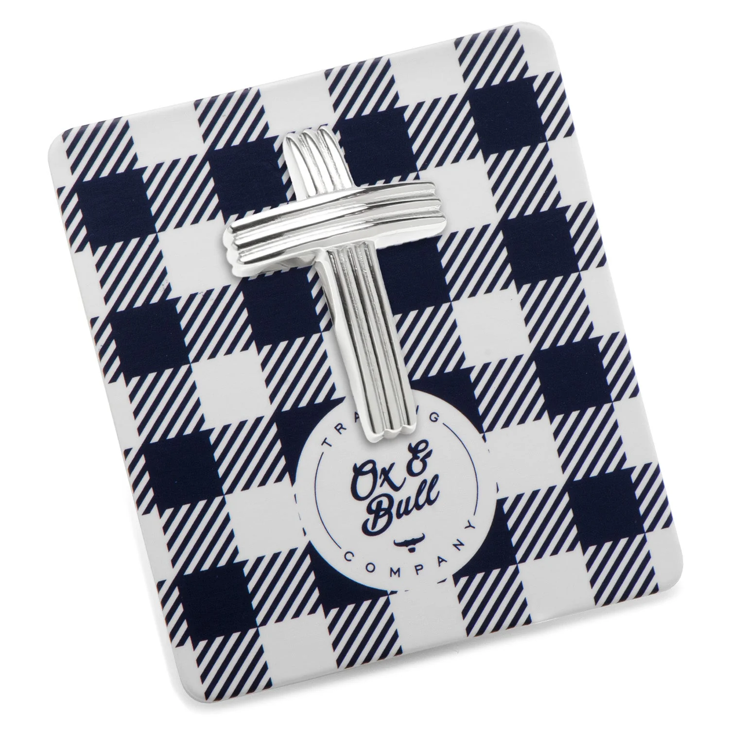Cross Stainless Steel Lapel Pin - Image 5