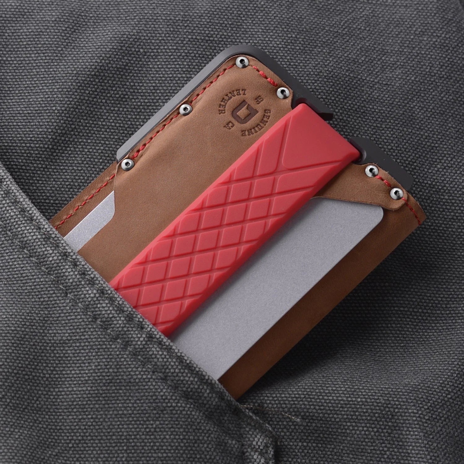D01 DAPPER™ BIFOLD WALLET - SPECIAL EDITION - SLATE GREY - Image 12