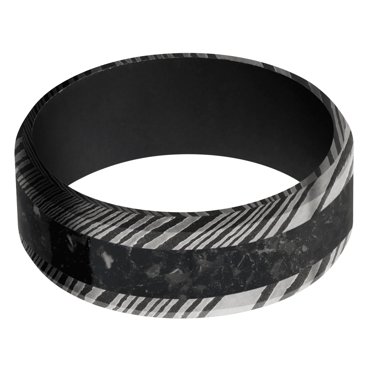 Damascus + Acid Finish + Black - Image 3