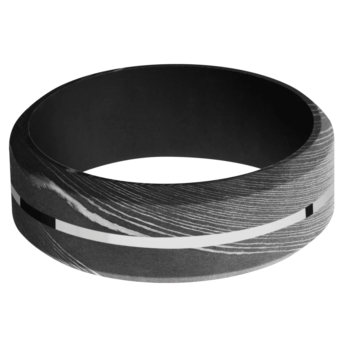 Damascus + Acid Finish + Black - Image 3