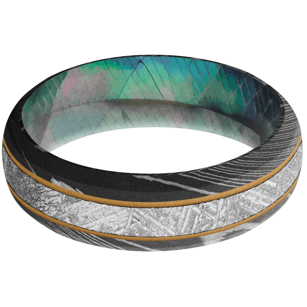 Damascus + Acid Finish + Black Mother of Pearl - Image 3
