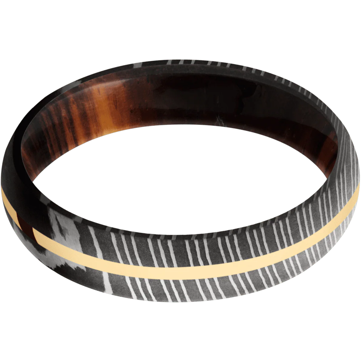 Damascus + Acid Finish + Cocobolo - Image 3