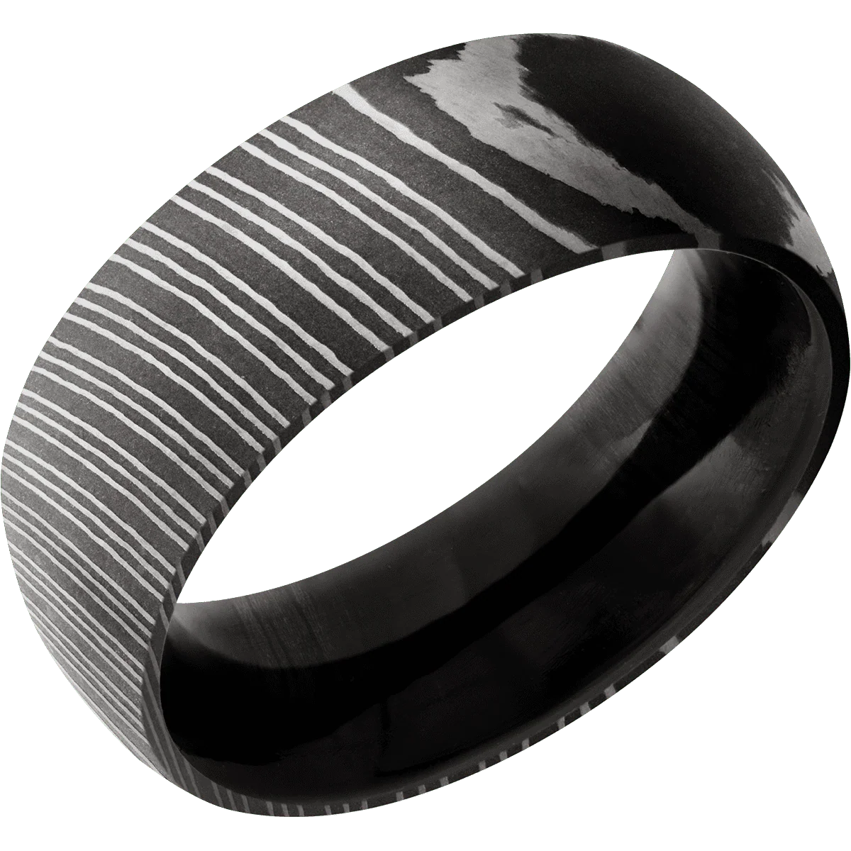 Damascus + Acid Finish + Ebony - Image 2