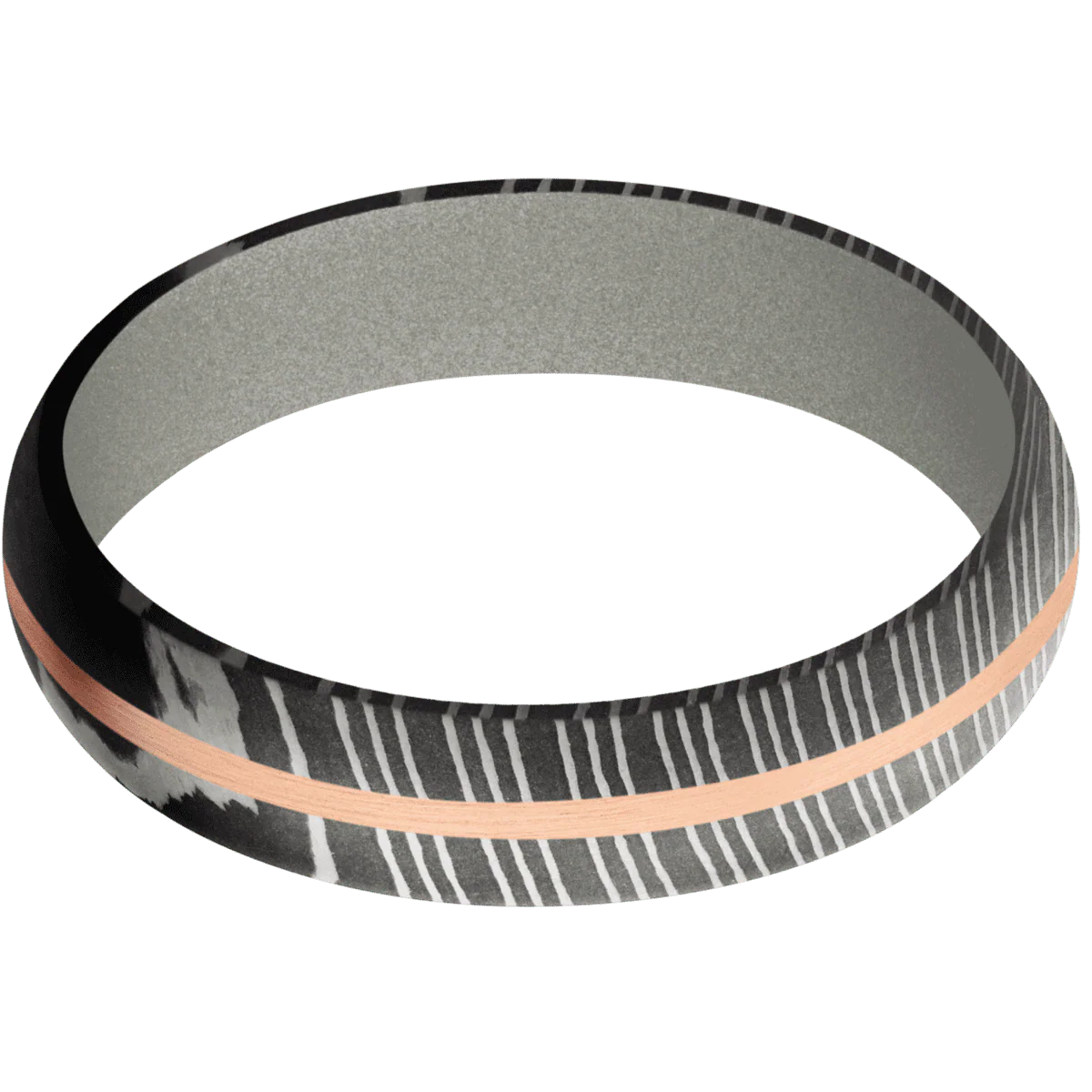 Damascus + Acid Finish + Gun Metal Grey - Image 3