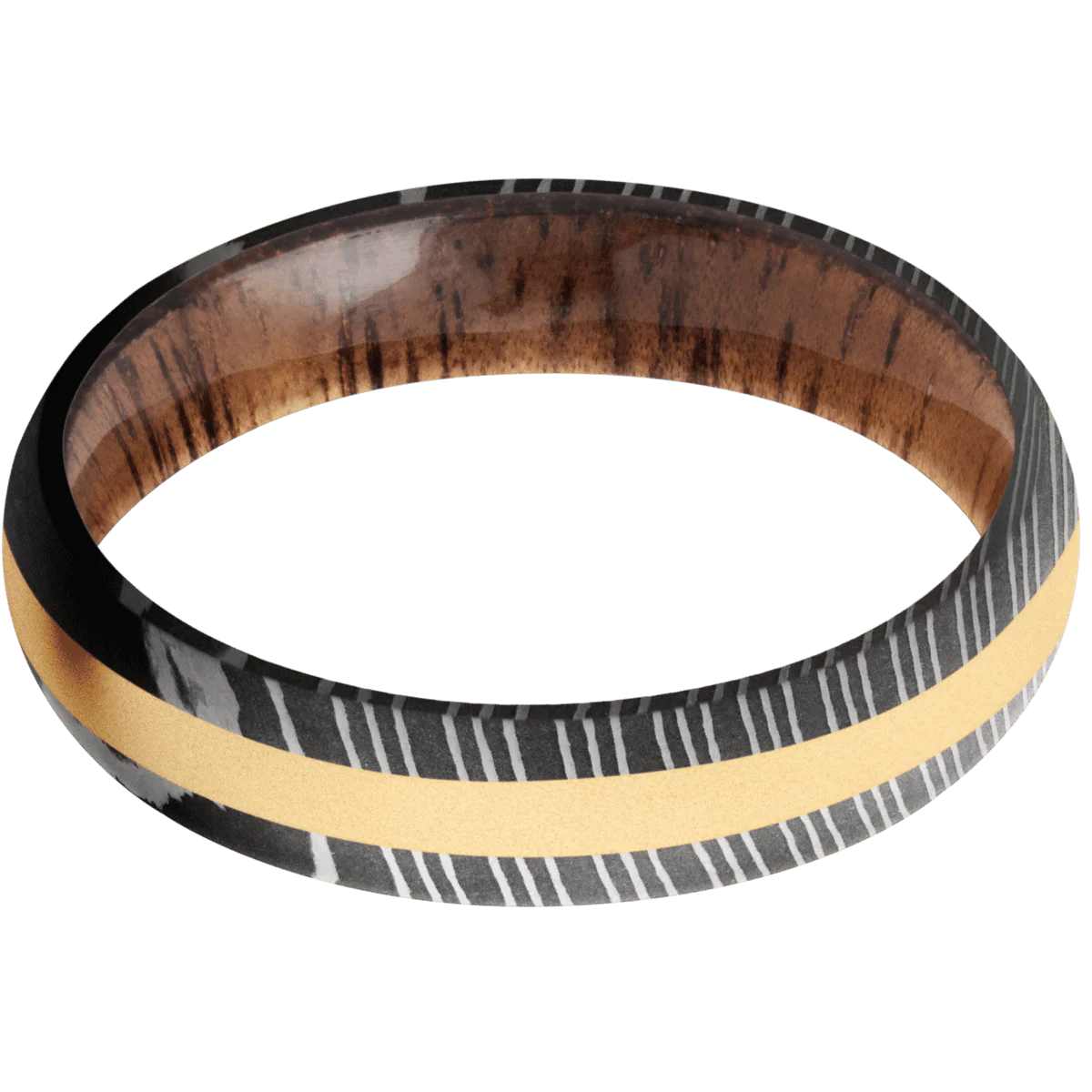 Damascus + Acid Finish + Koa - Image 3