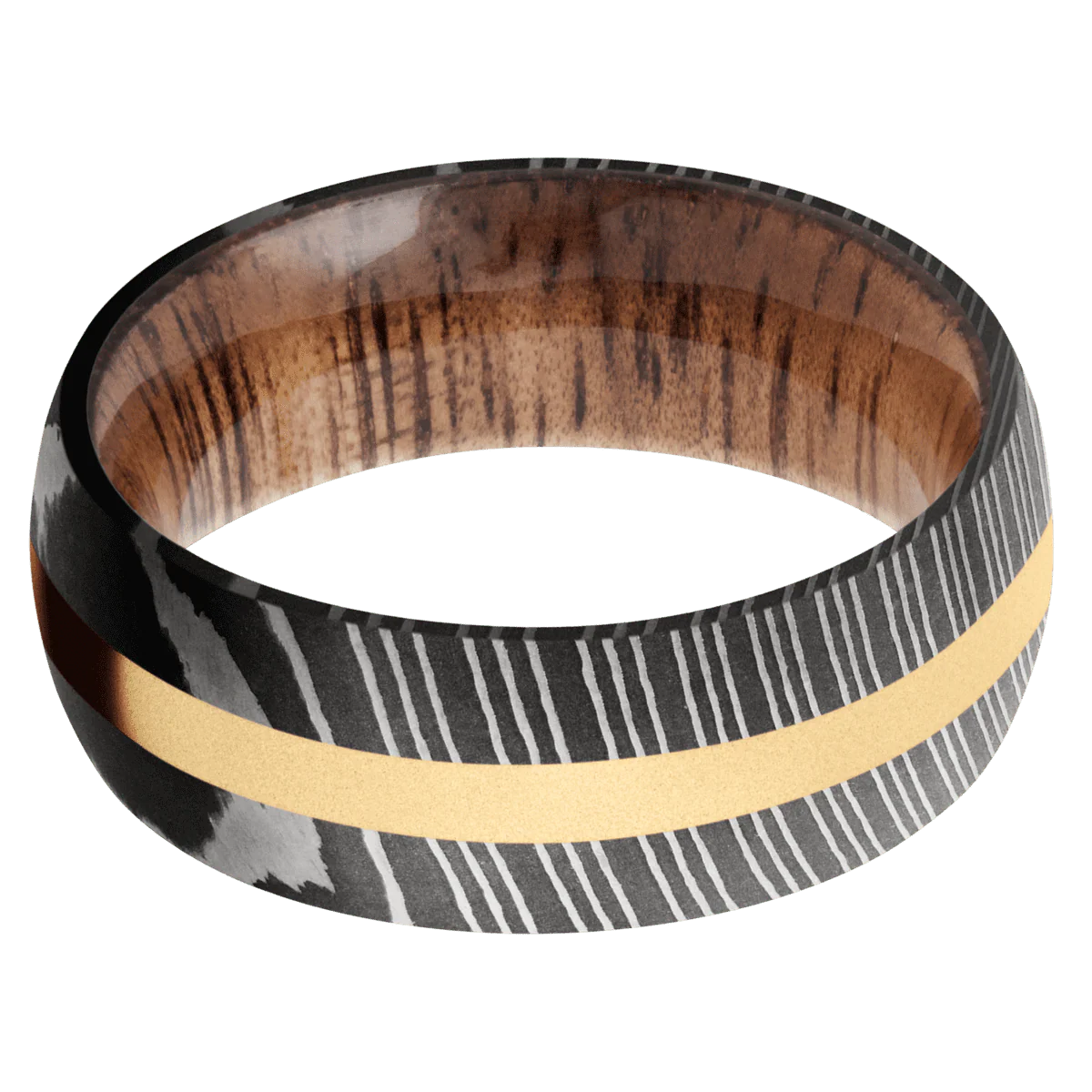 Damascus + Acid Finish + Koa - Image 3