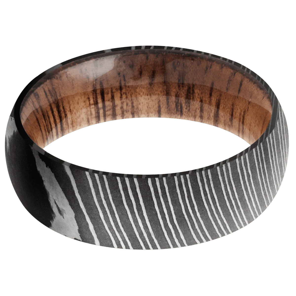 Damascus + Acid Finish + Koa - Image 3