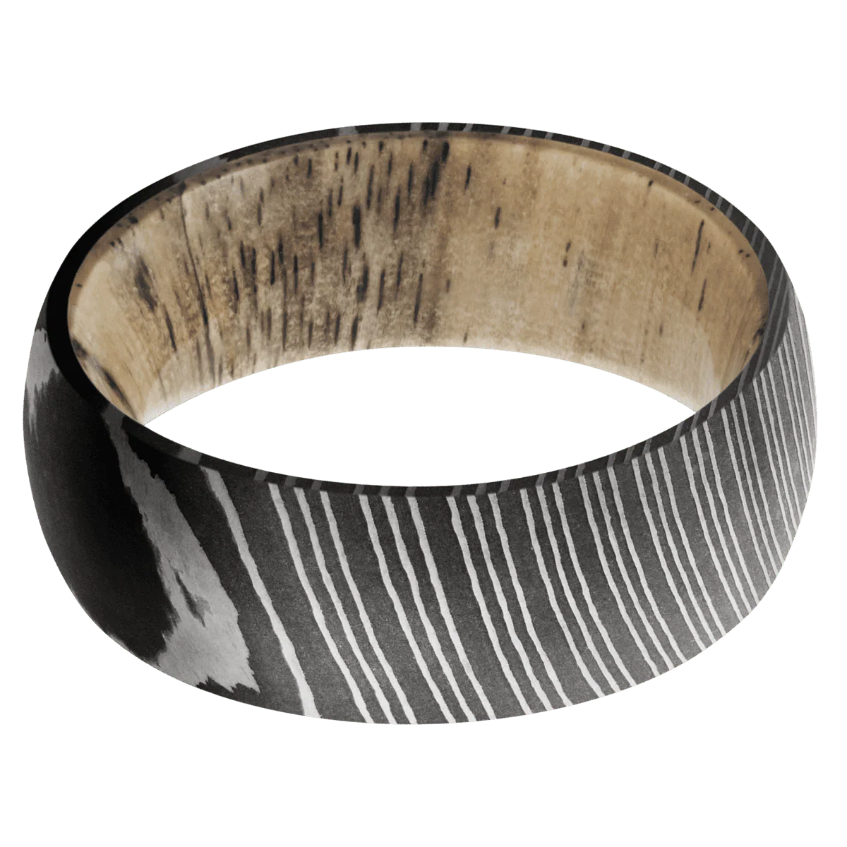 Damascus + Acid Finish + Spalted Tamarind - Image 3