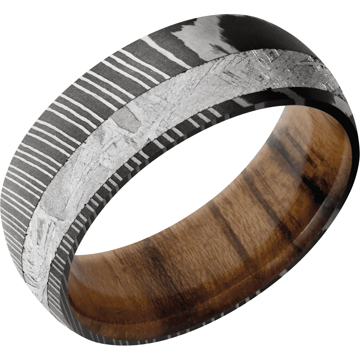 Damascus + Acid Finish + Teak - Image 2
