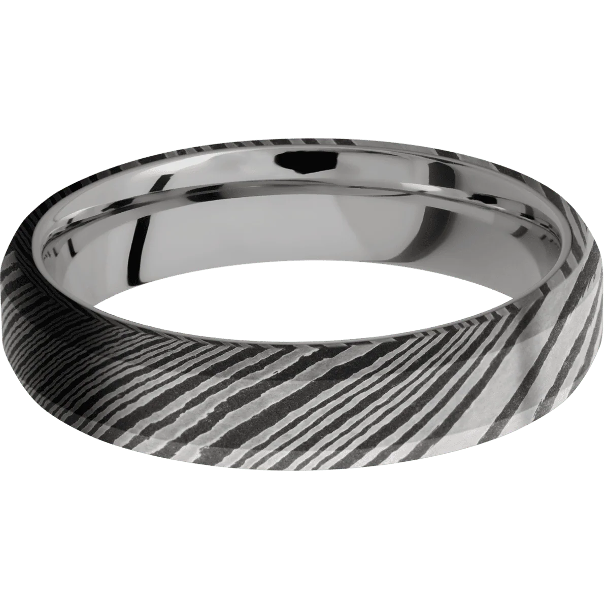 Damascus + Acid Finish + Titanium - Image 3