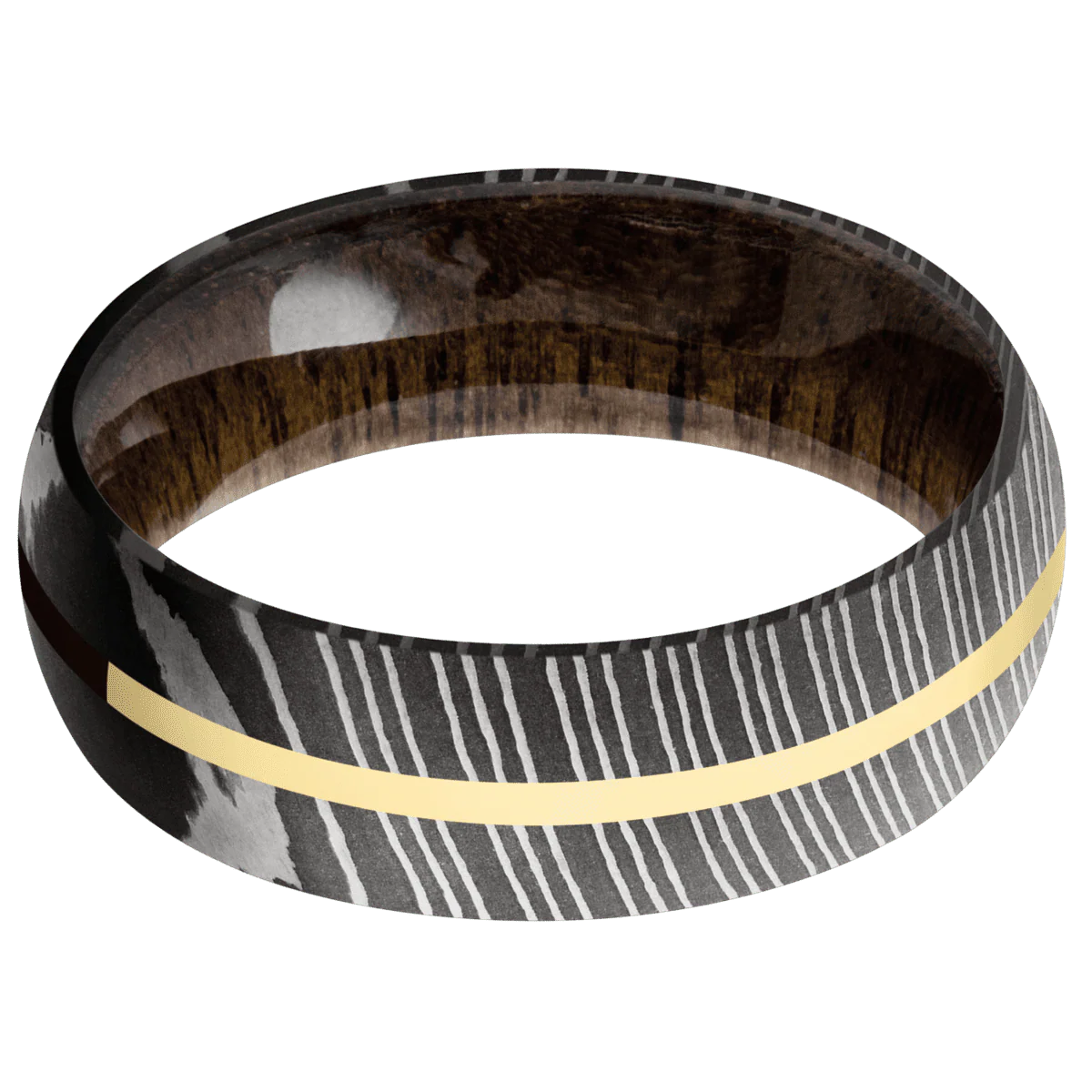 Damascus + Acid Finish + Walnut - Image 3