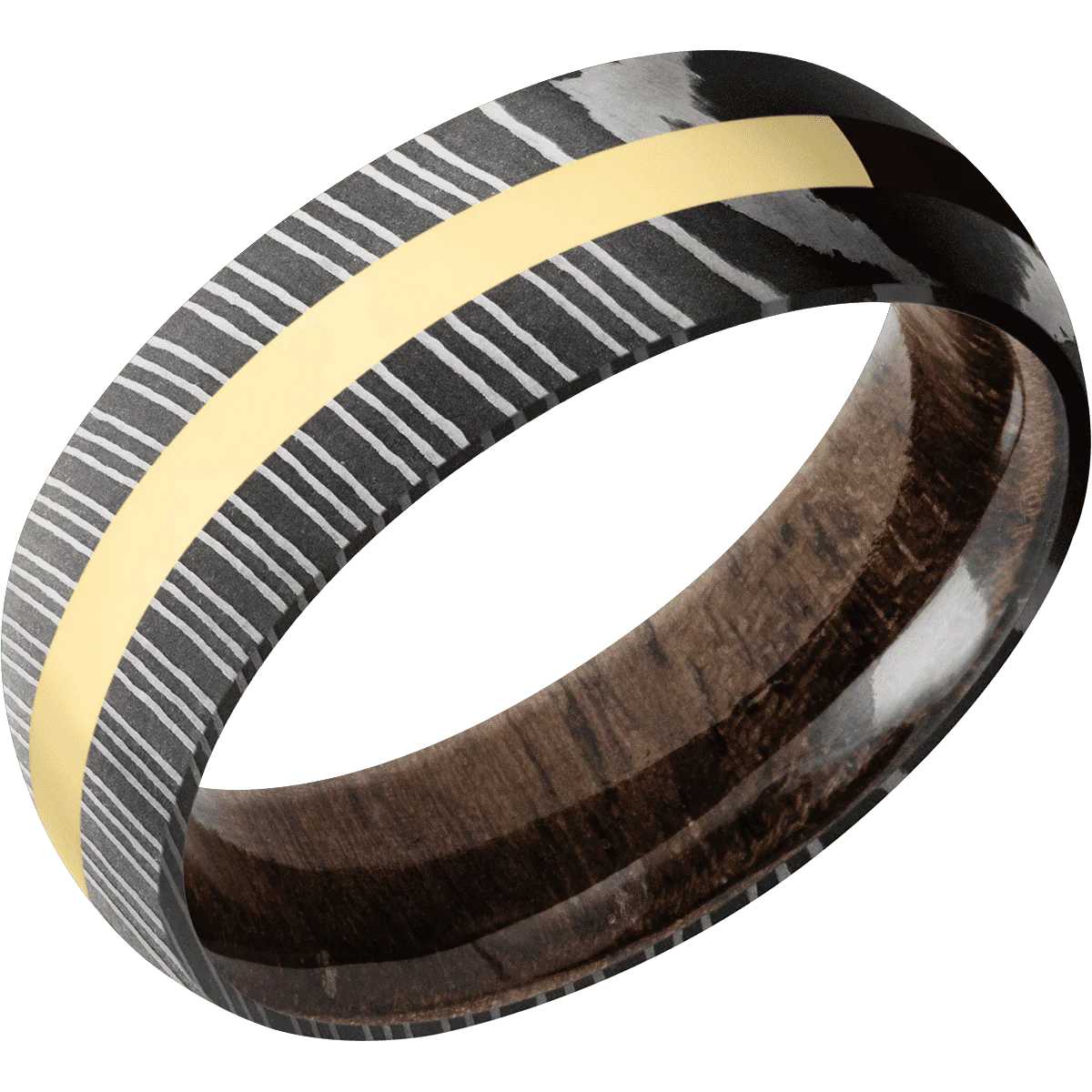 Damascus + Acid Finish + Walnut - Image 2