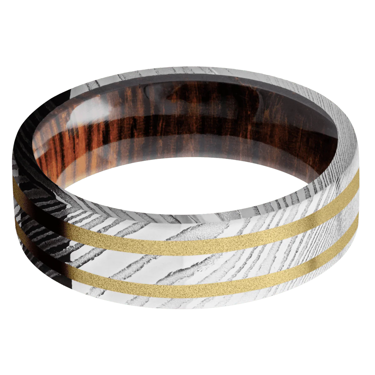 Damascus + Polish Finish + Cocobolo - Image 3
