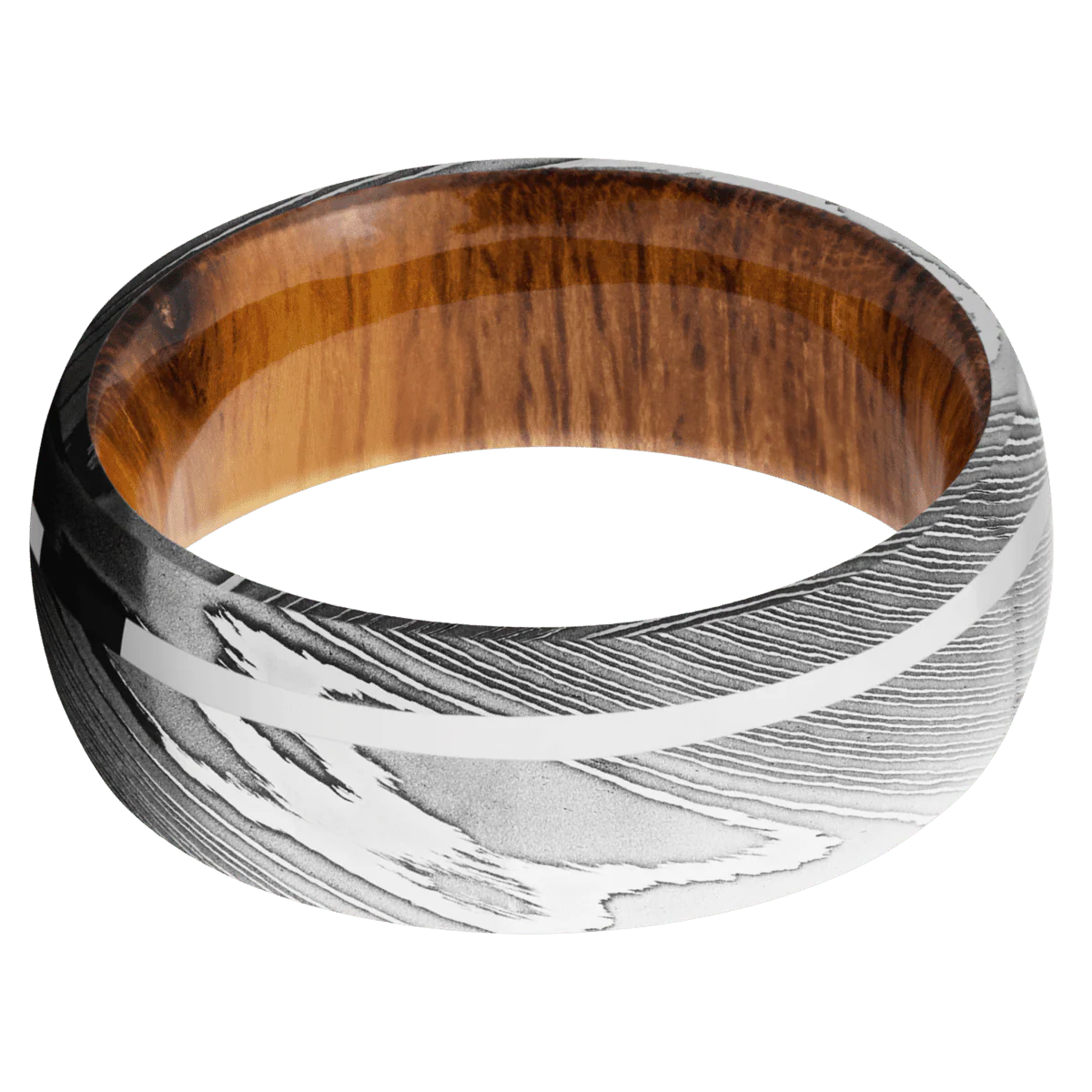 Damascus + Polish Finish + Desert Iron Wood - Image 3