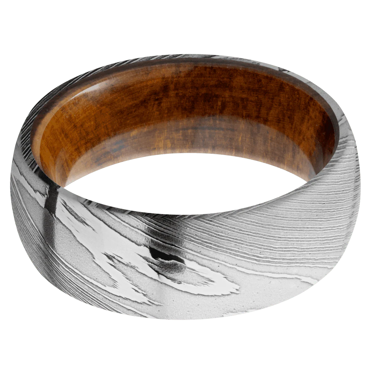 Damascus + Polish Finish + Desert Iron Wood - Image 3
