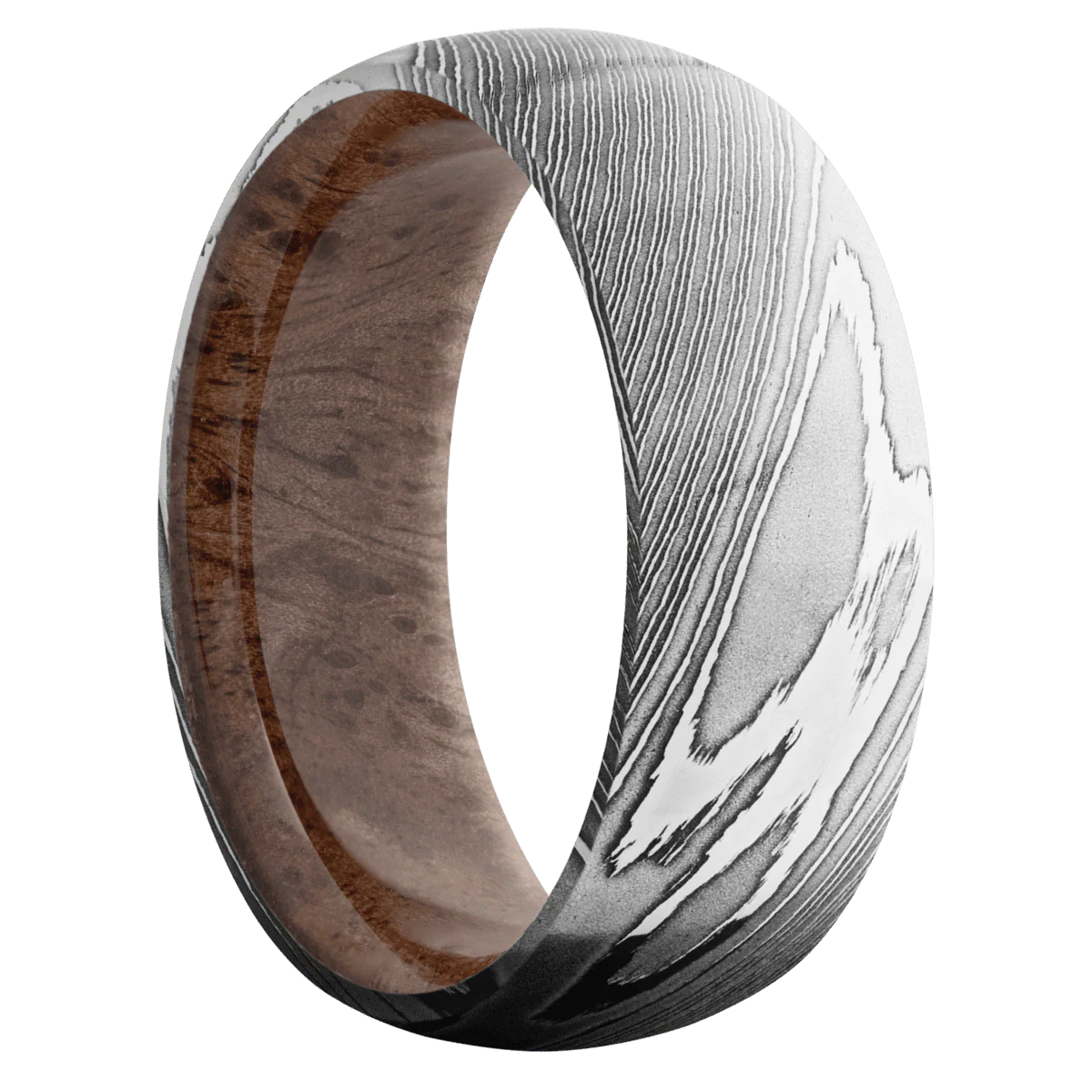Damascus + Polish Finish + Pyinmaburl