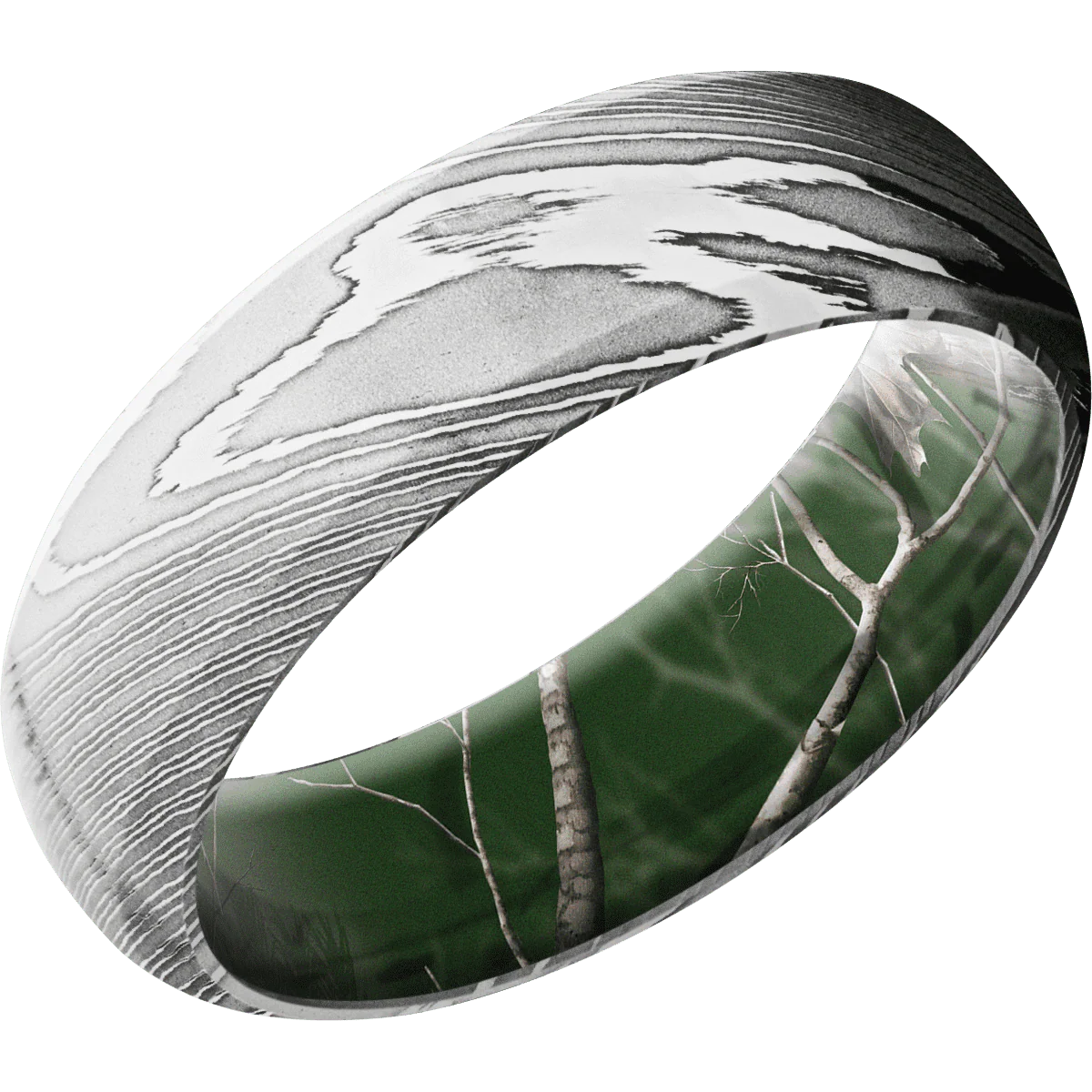 Damascus + Polish Finish + RealTree APC Green - Image 2