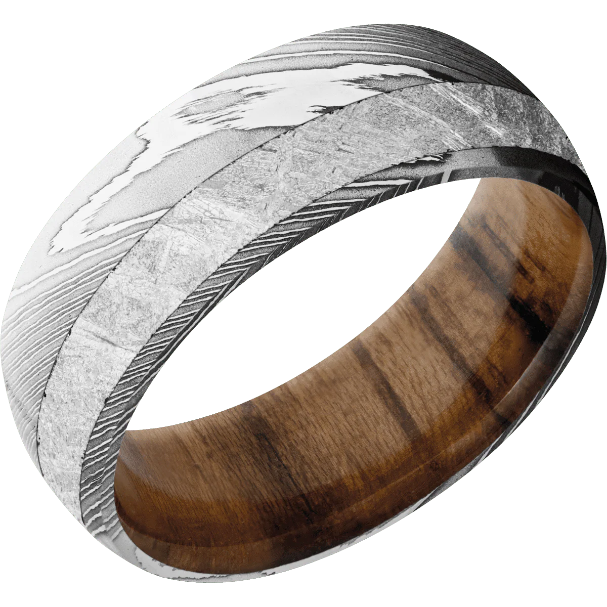 Damascus + Polish Finish + Teak - Image 2