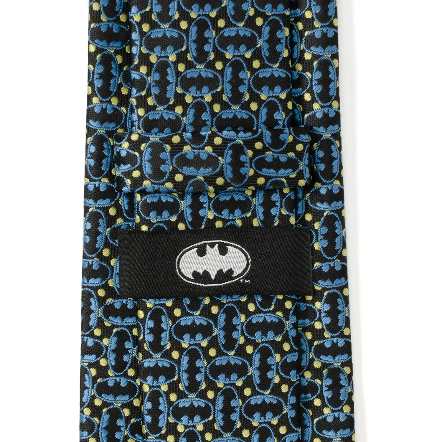 DC Batman Emblem Multi Black Men's Tie - Image 5