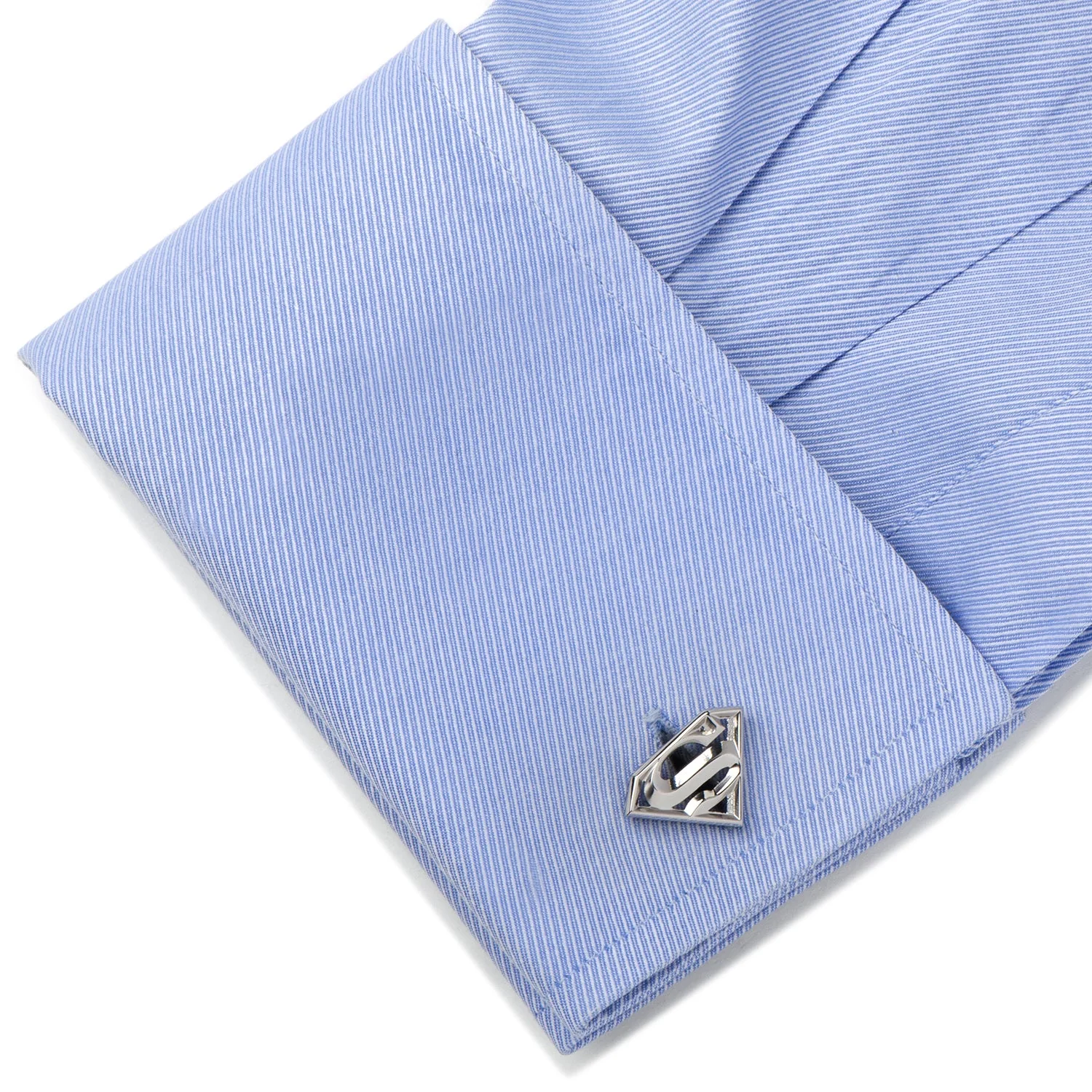 DC Superman Stainless Steel Cufflinks - Image 3