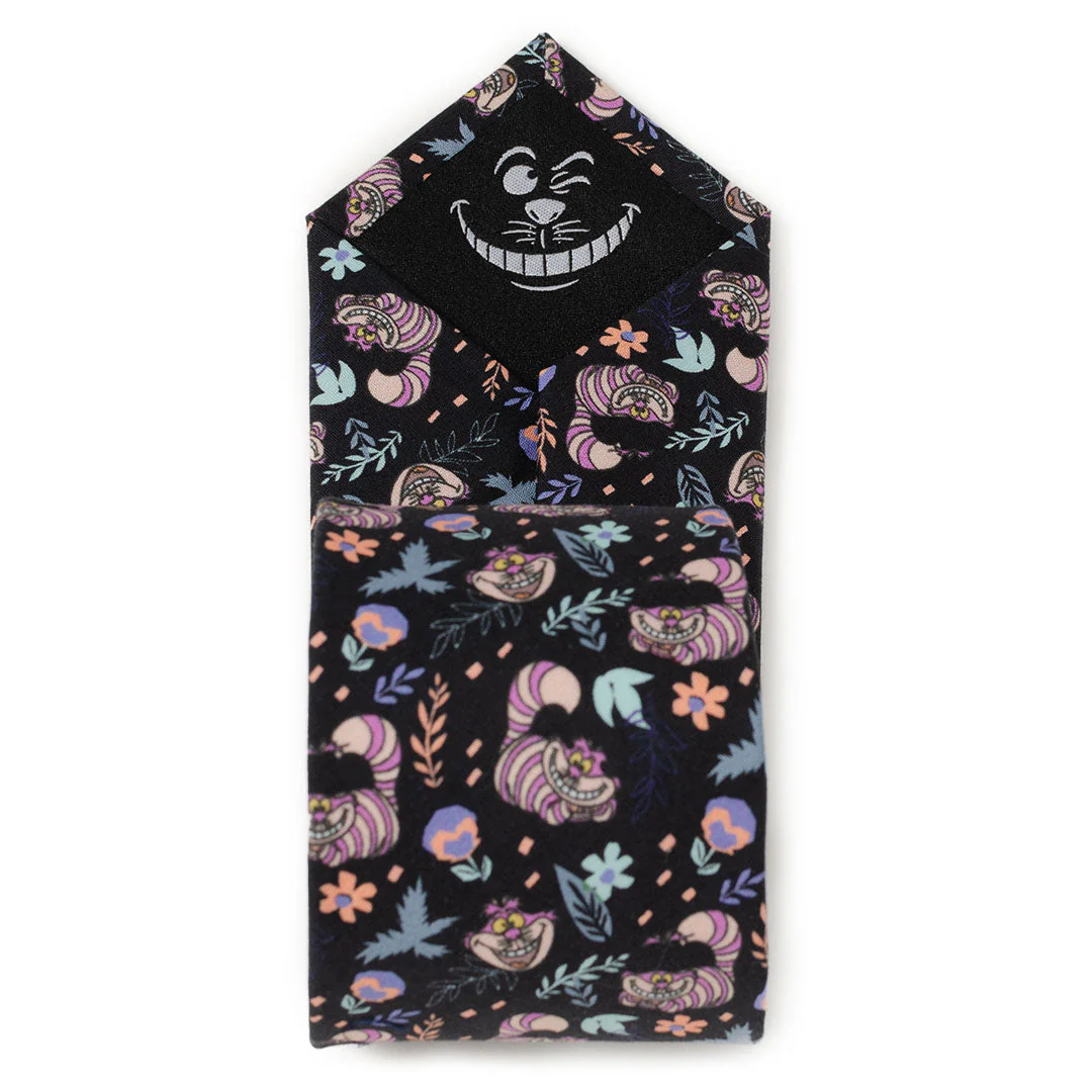 Disney Alice in Wonderland Cheshire Cat Black Men's Tie - Image 8