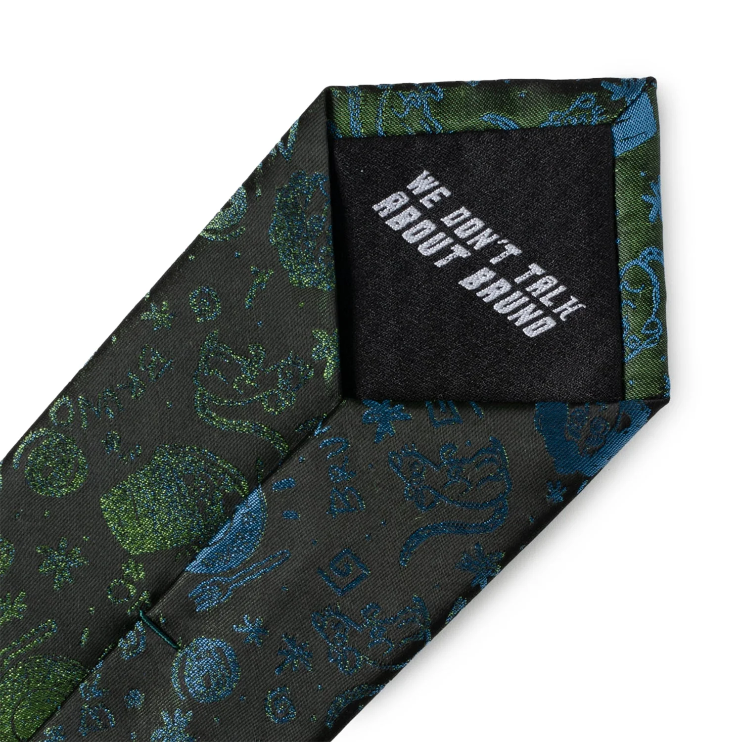 Disney Encanto Bruno Multi Black Men's Tie - Image 6