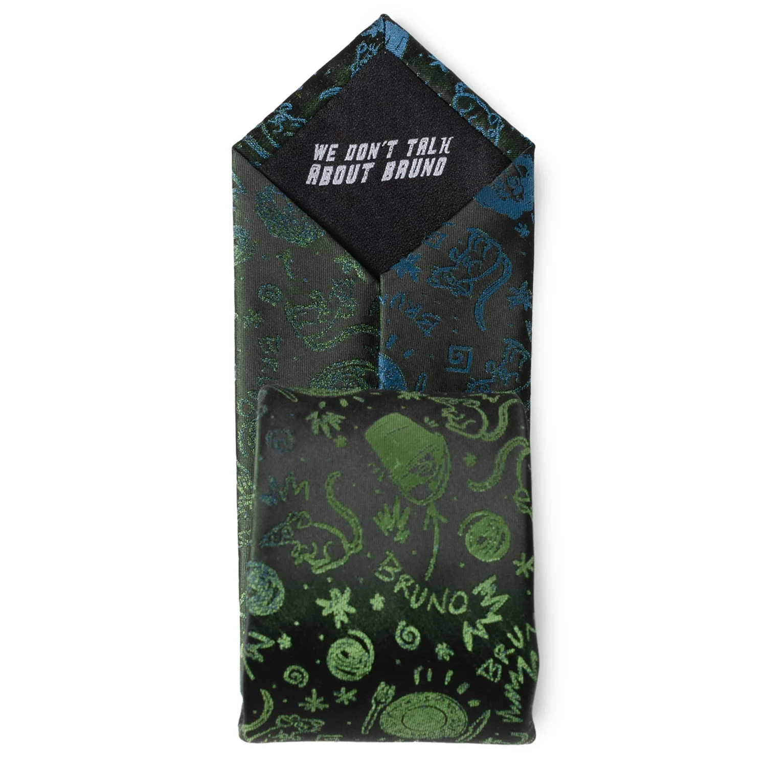 Disney Encanto Bruno Multi Black Men's Tie - Image 8