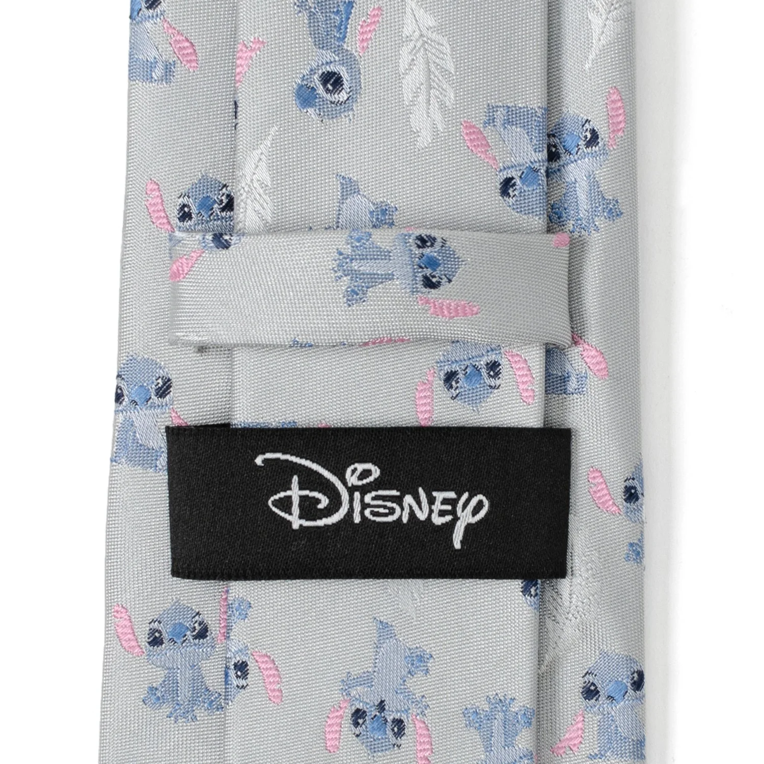Disney Lilo & Stitch Gray Men's Tie - Image 5