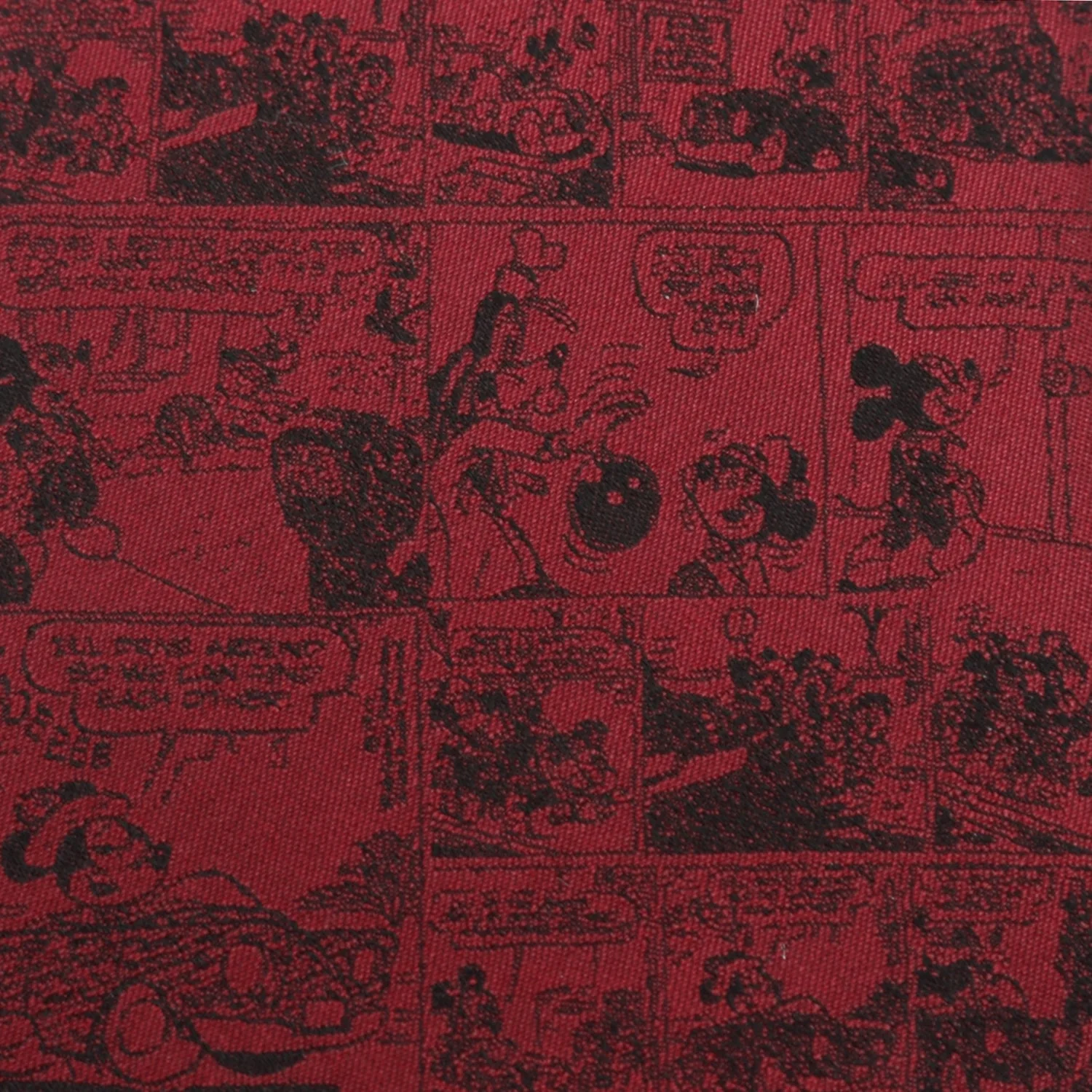 Disney Mickey Mouse Comic Red Men's Tie - Image 3