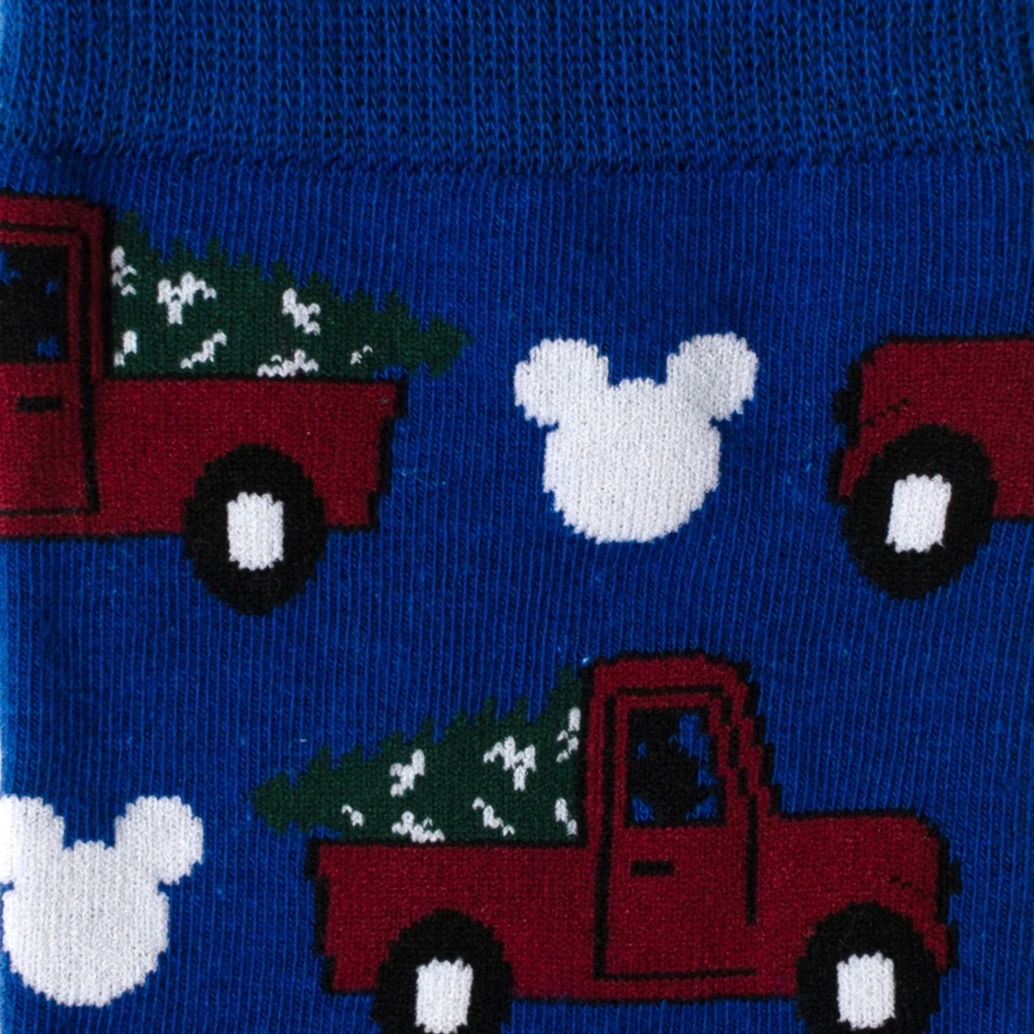Disney Mickey Mouse Holiday Truck Navy Socks and Blue Lapel Pin Gift Set - Image 3