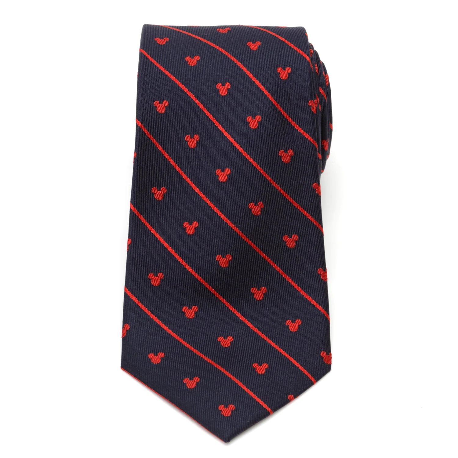 Disney Mickey Mouse Navy Pinstripe Tie - Image 3