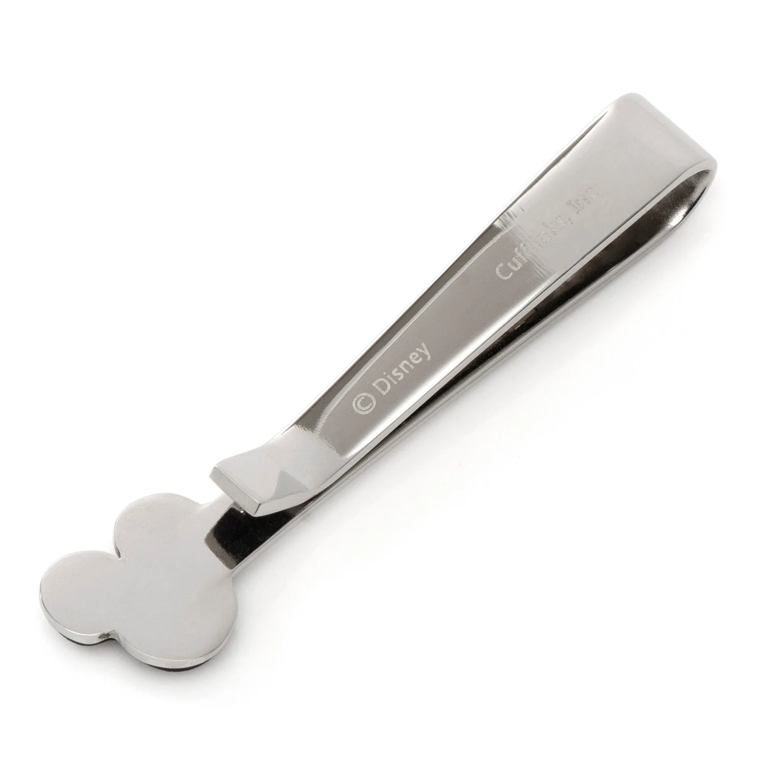 Disney Mickey Mouse Onyx Stainless Steel Tie Bar - Image 3