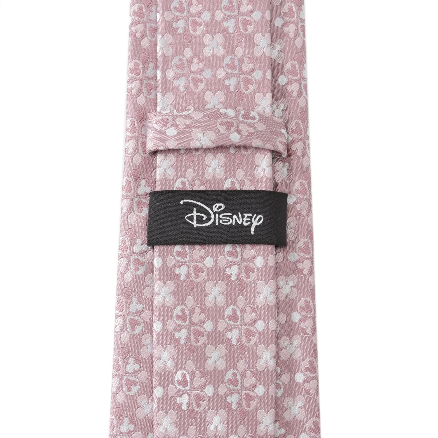 Disney Mickey Mouse Silhouette Blossom Pink Men's Tie - Image 4