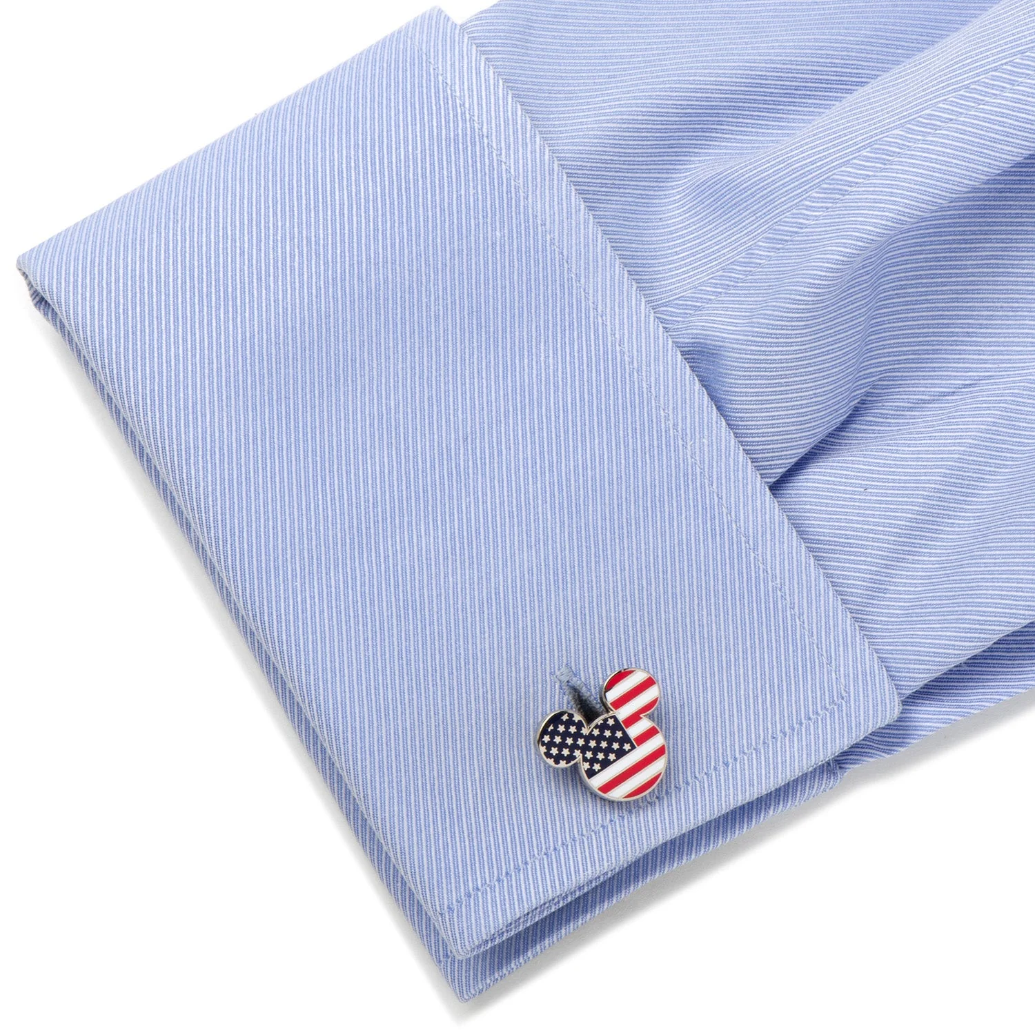 Disney Mickey Mouse Stars and Stripes Cufflinks - Image 3