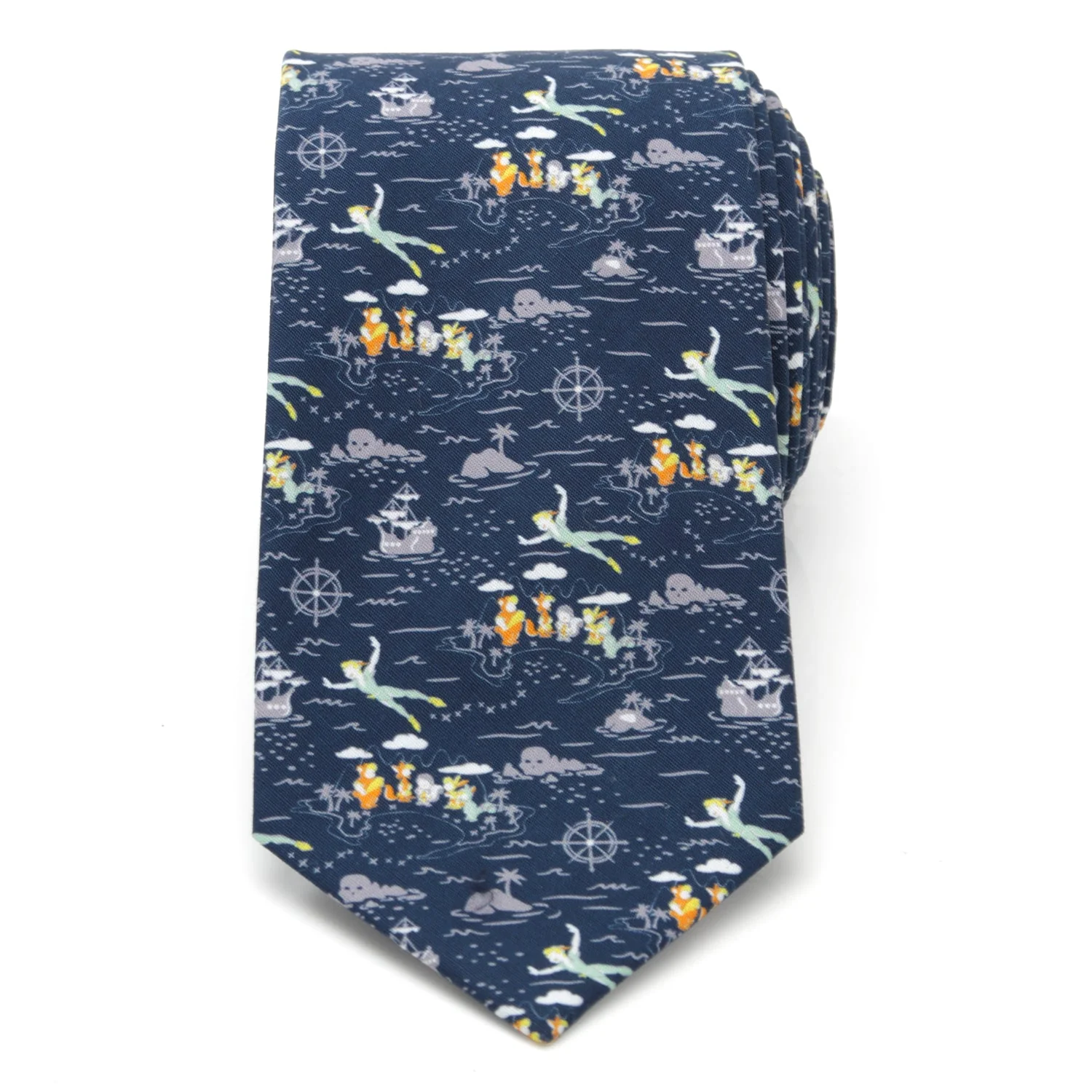 Disney Peter Pan Flying Blue Men's Tie - Image 3