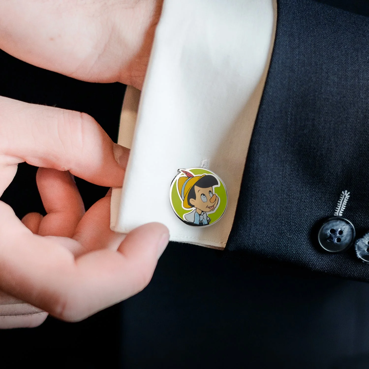 Disney Pinocchio Cufflinks - Image 4
