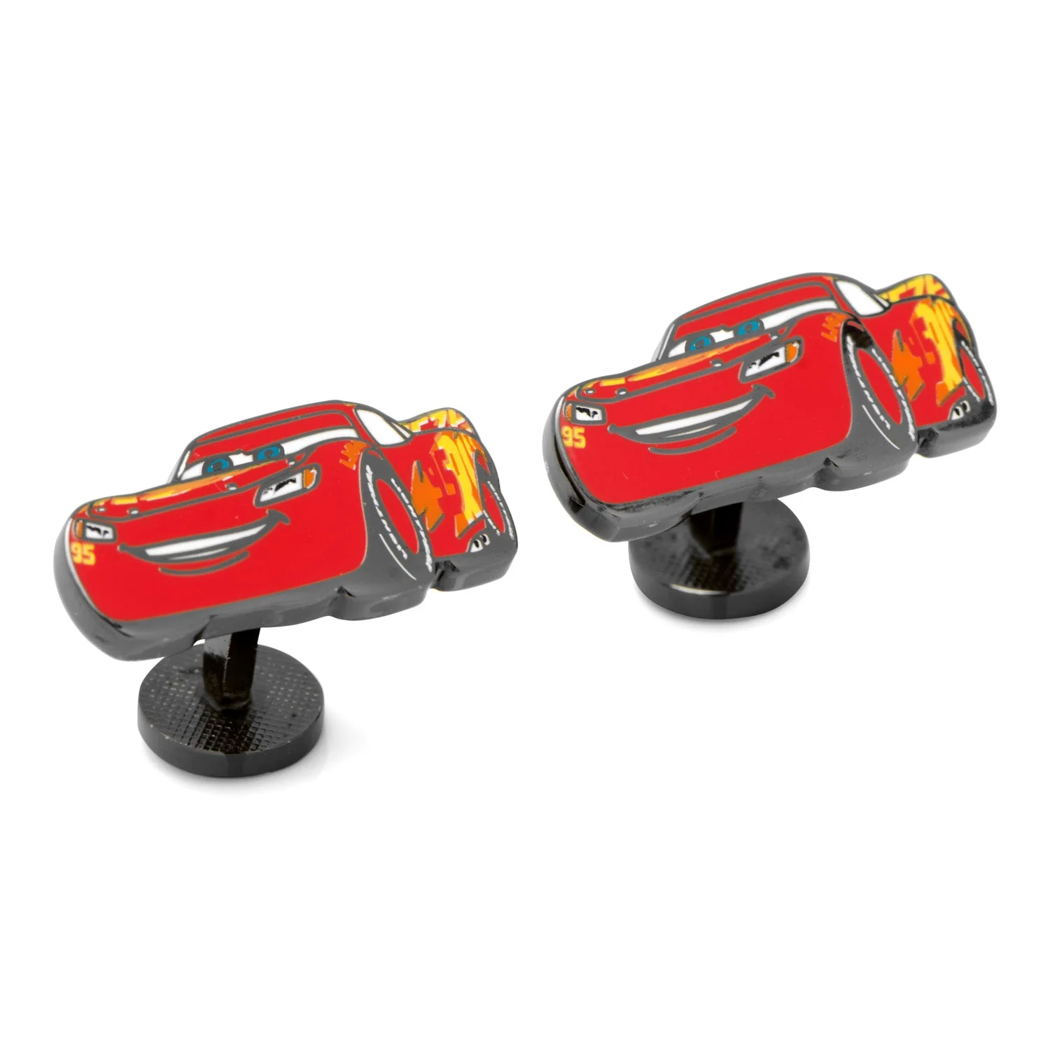 Disney Pixar Cars Lightning McQueen Cufflinks - Image 2