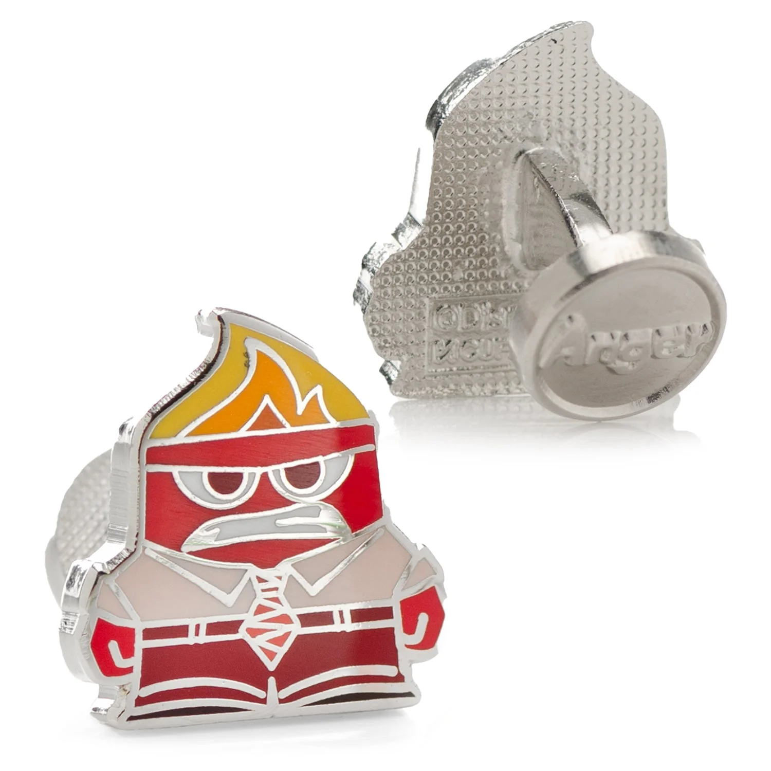 Disney Pixar Inside Out Anger Cufflinks - Image 2