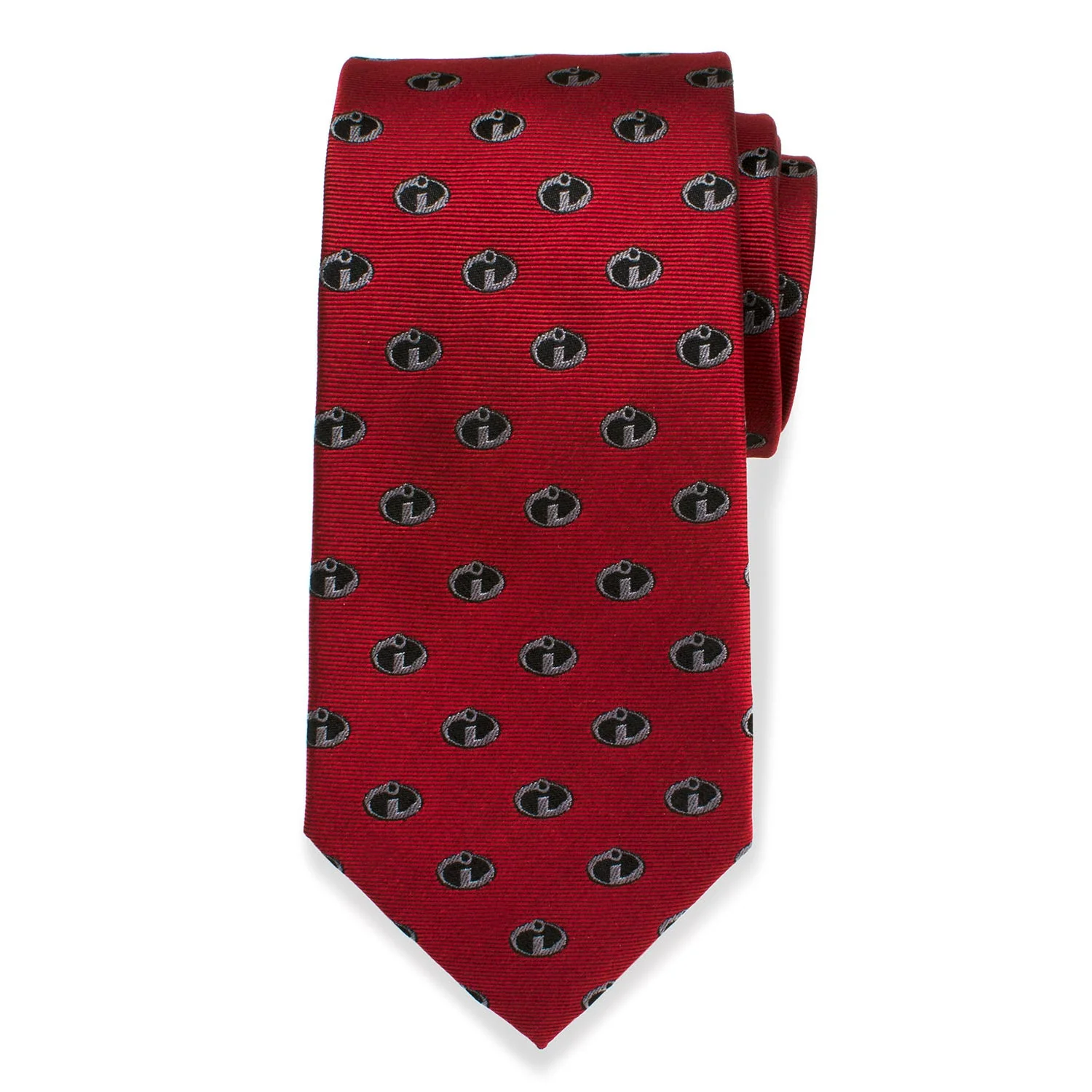 Disney Pixar The Incredibles Logo Red Men's Tie - Image 3